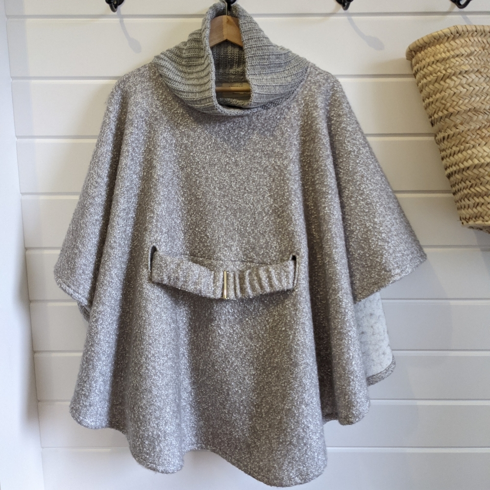 Bodybag by Jude Saint Paul Wool Boucle Cape